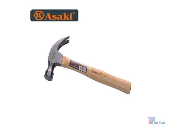 Búa nhổ đinh cán gỗ Asaki AK-0371